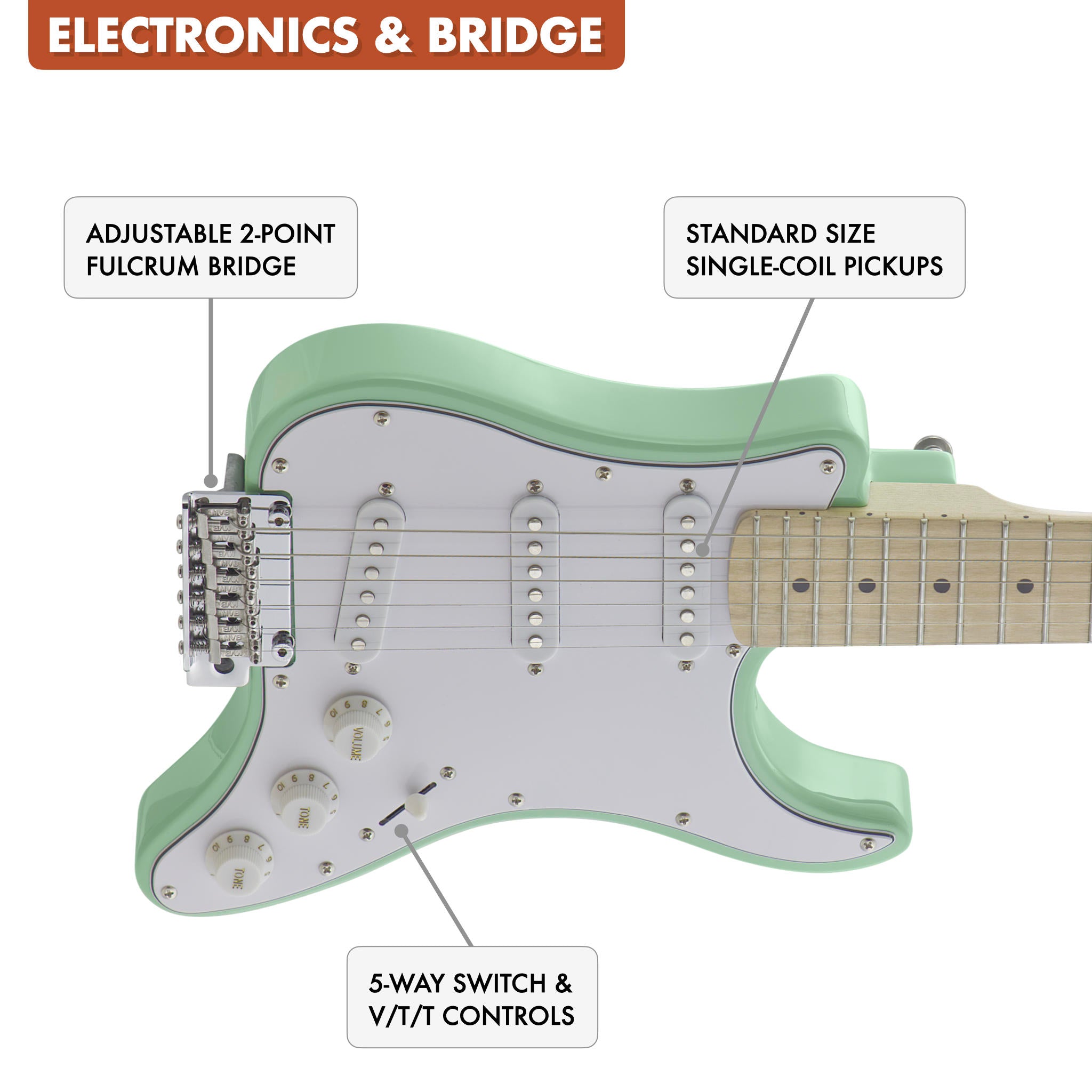Traveler Guitar Travelcaster Deluxe || Electric Guitar