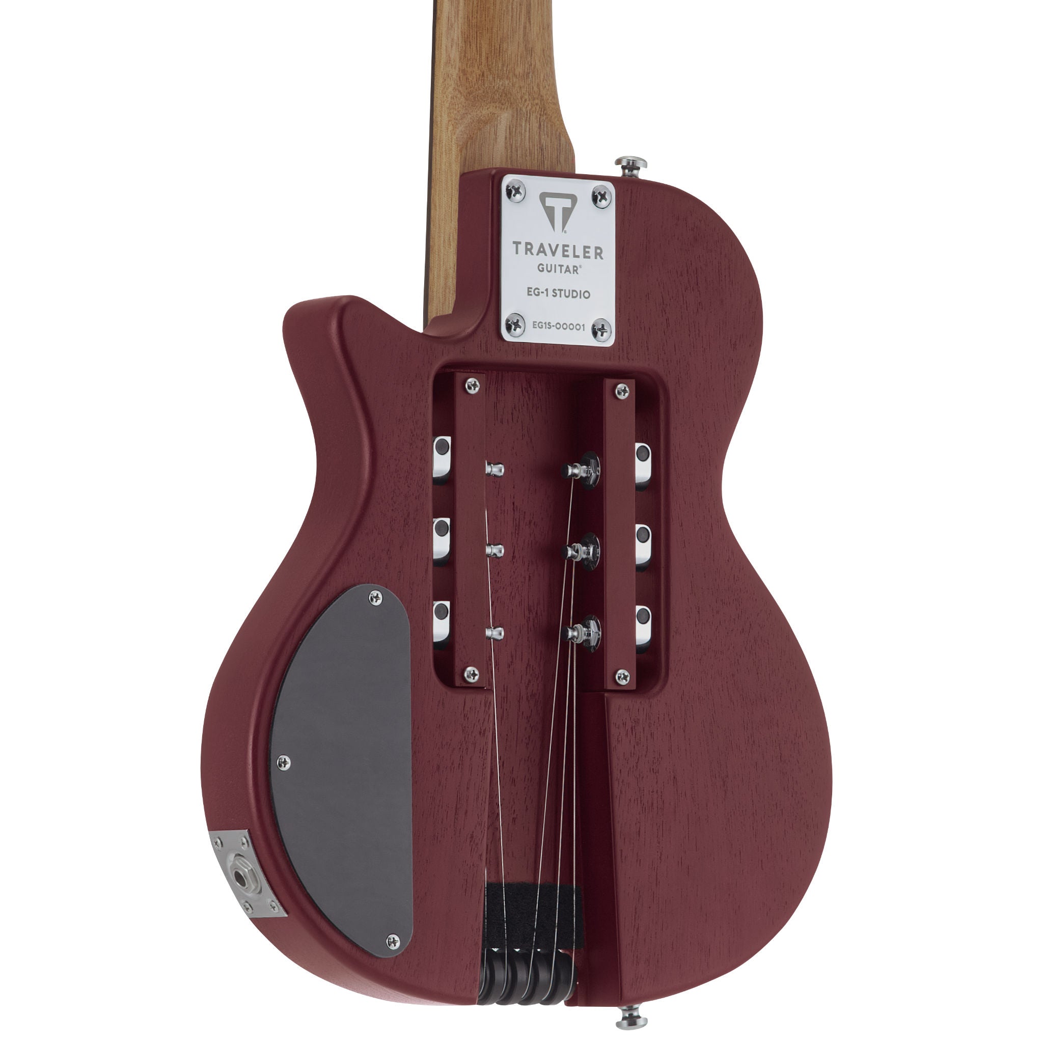 ギター Traveler Guitar EG-1-16190 Traveler Guitar EG-1 Blackout Electric Travel Guitar Black