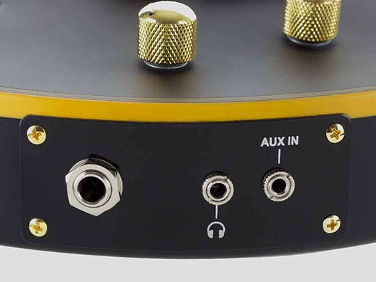 E-Series Guitars feature built-in headphone amps