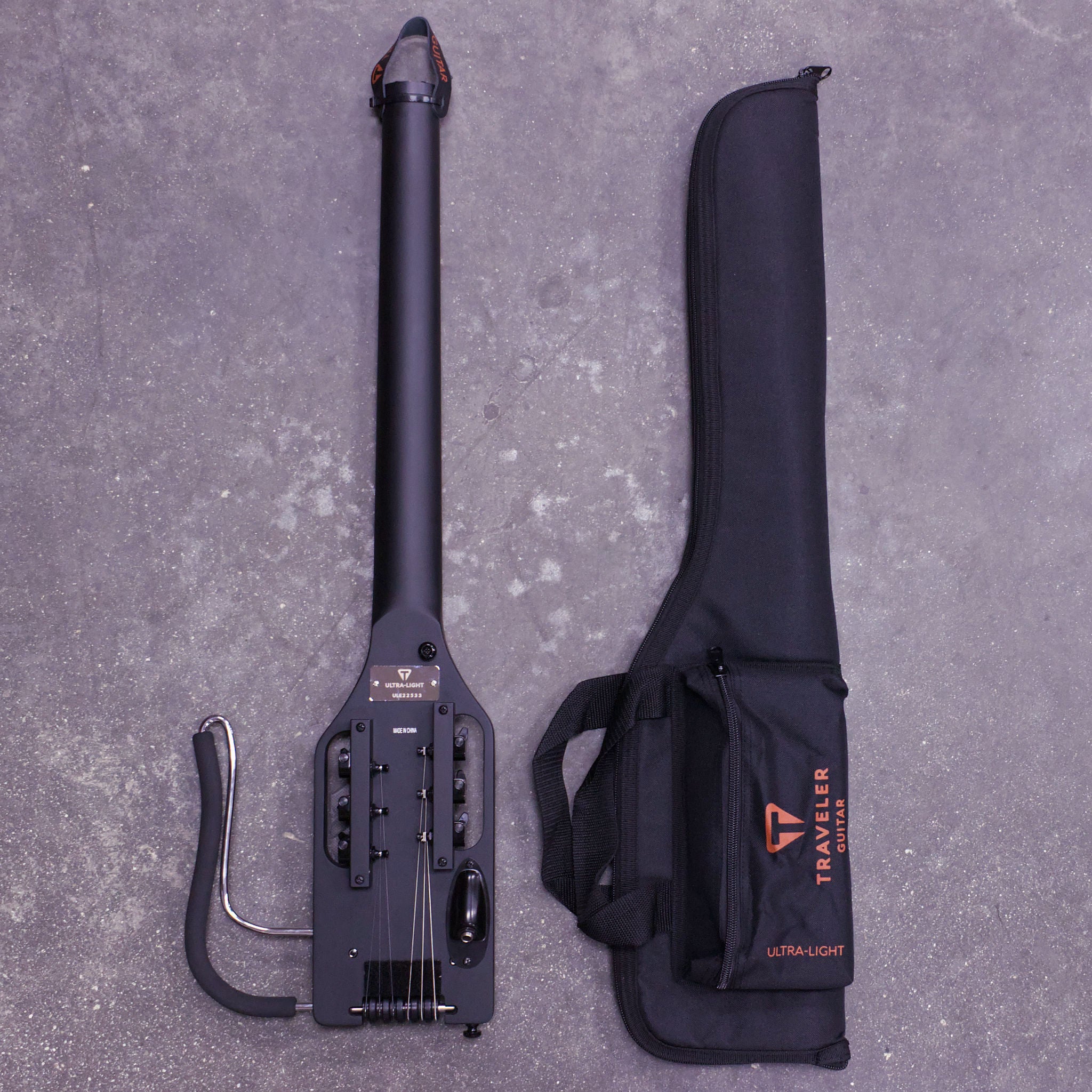 Traveler Guitar Ultra-Light Electric (Matte Black/ Black Hardware