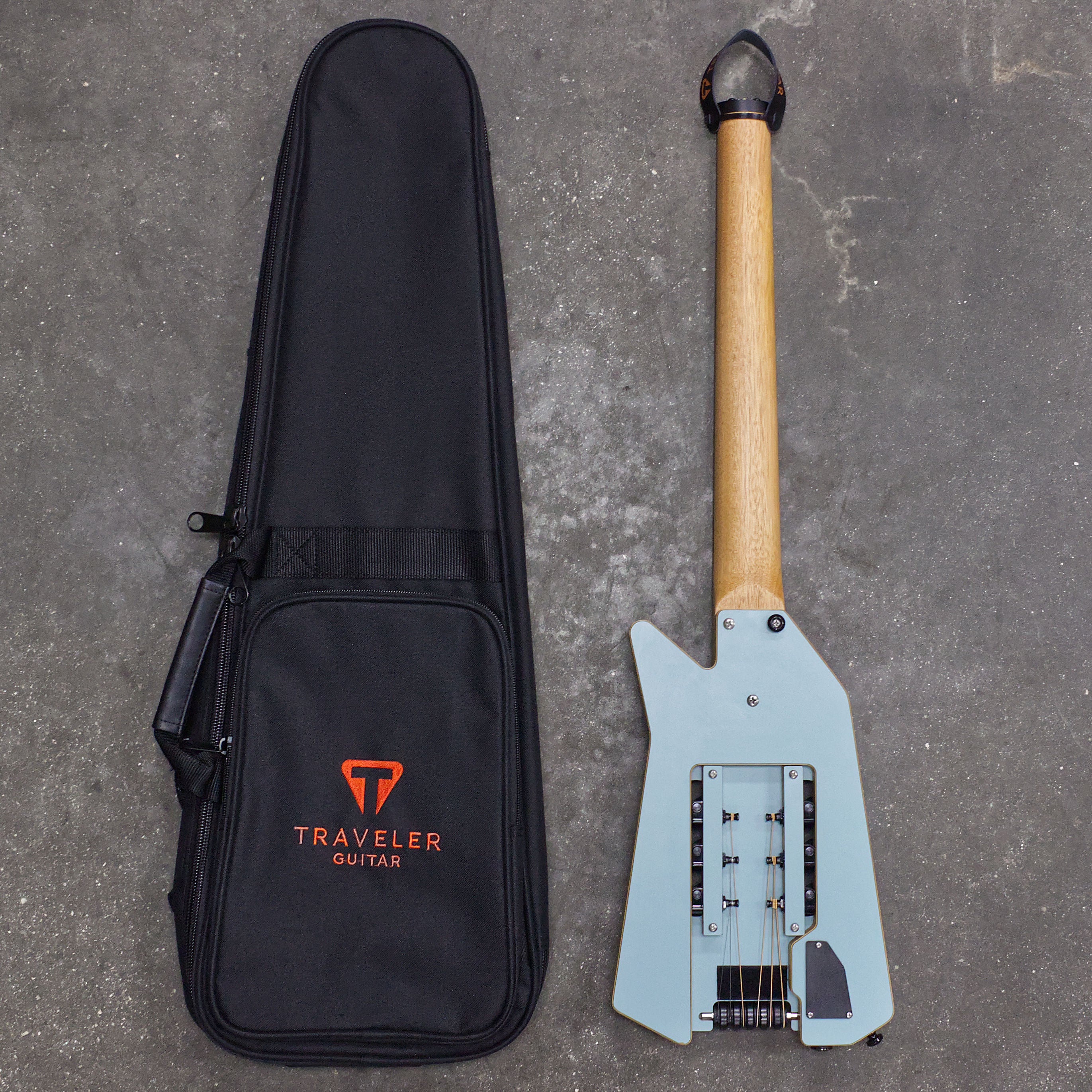 Edge Molten Lava (prototype) Acoustic-Electric Guitar – Traveler