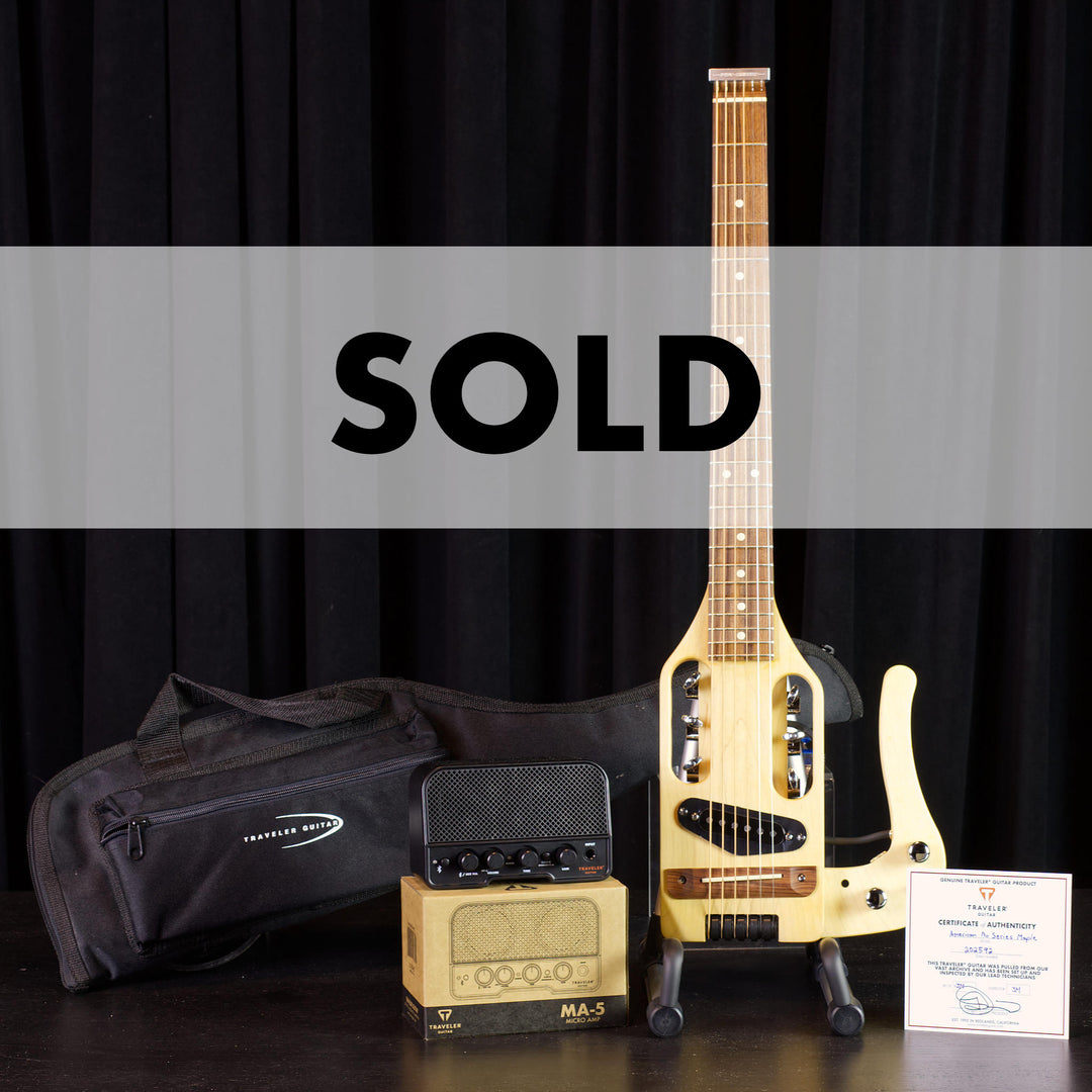 backpack hawaiian traveler guitar Traveler Guitar Pro-Series (Maple) aka The Traveler made in USA Electric  Guitar – Traveler Guitar®