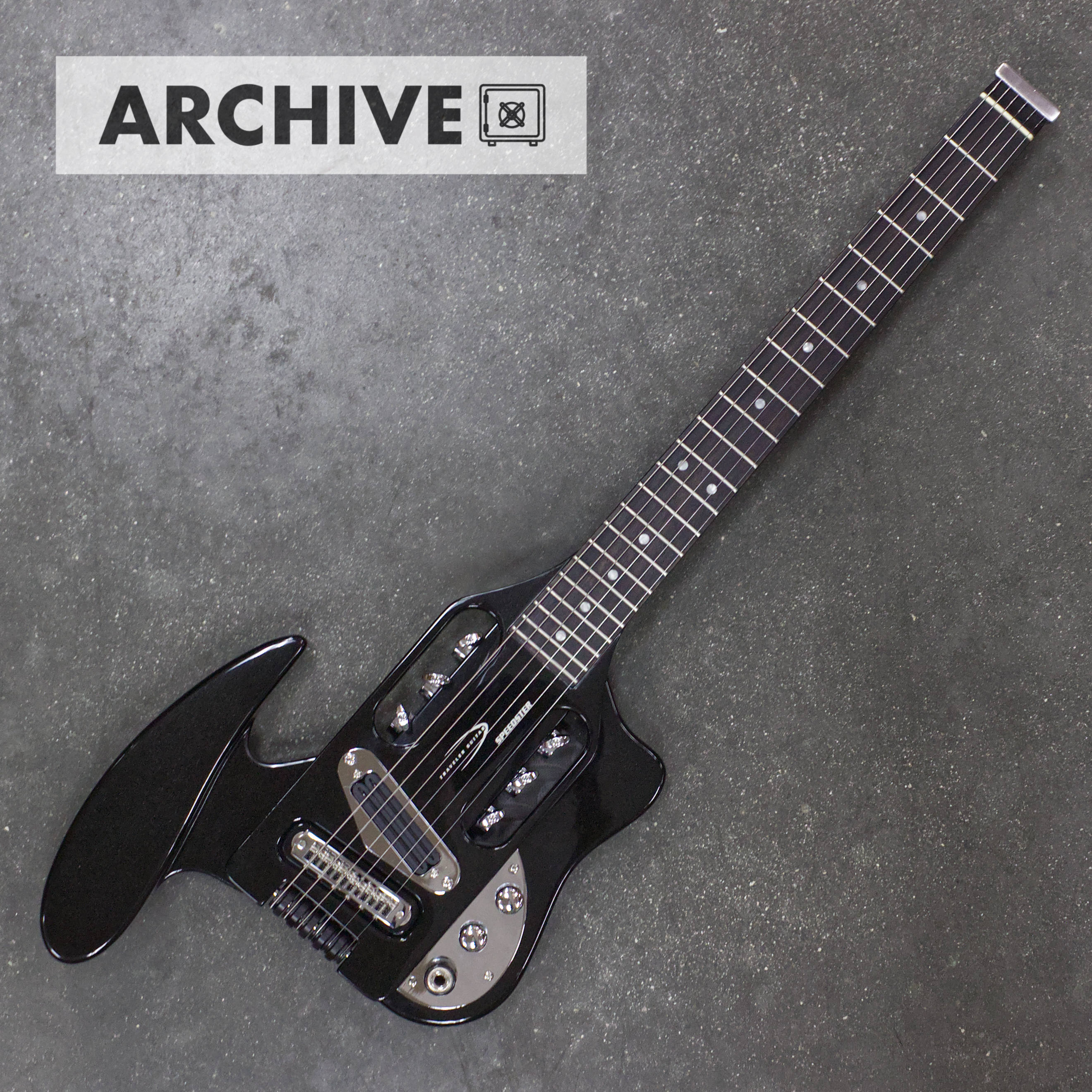 Traveler Guitar Speedster Standard (Metallic Black) – Traveler Guitar®