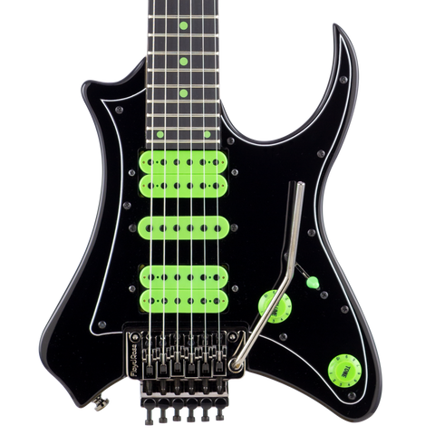 Traveler Guitar Vaibrant Deluxe V88X Travel Electric Guitar w