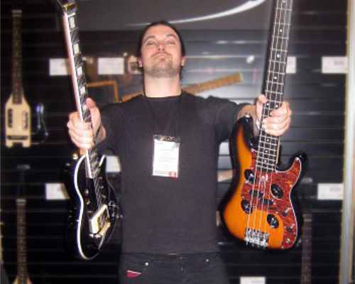 Victor-Brandt-of-Entombed-Traveler Guitar®