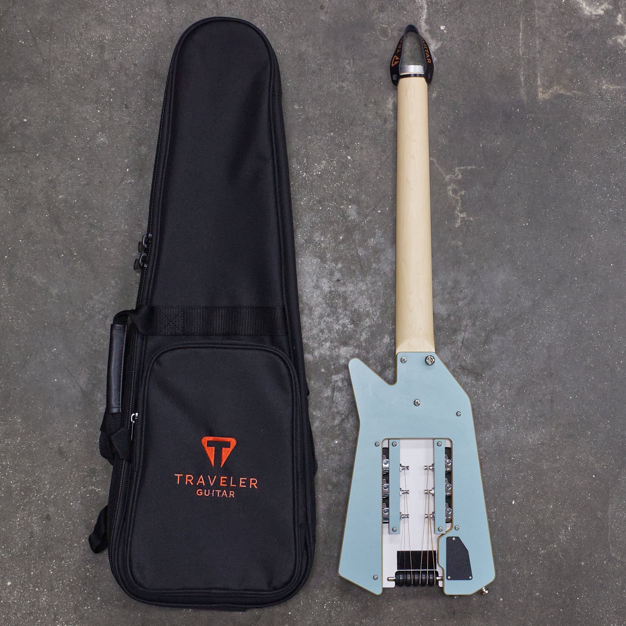 Archive-Edge Angel White and Surfin USA (prototype) Acoustic Guitar
