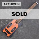 Archive-Edge Orange and Black (prototype) Acoustic Guitar
