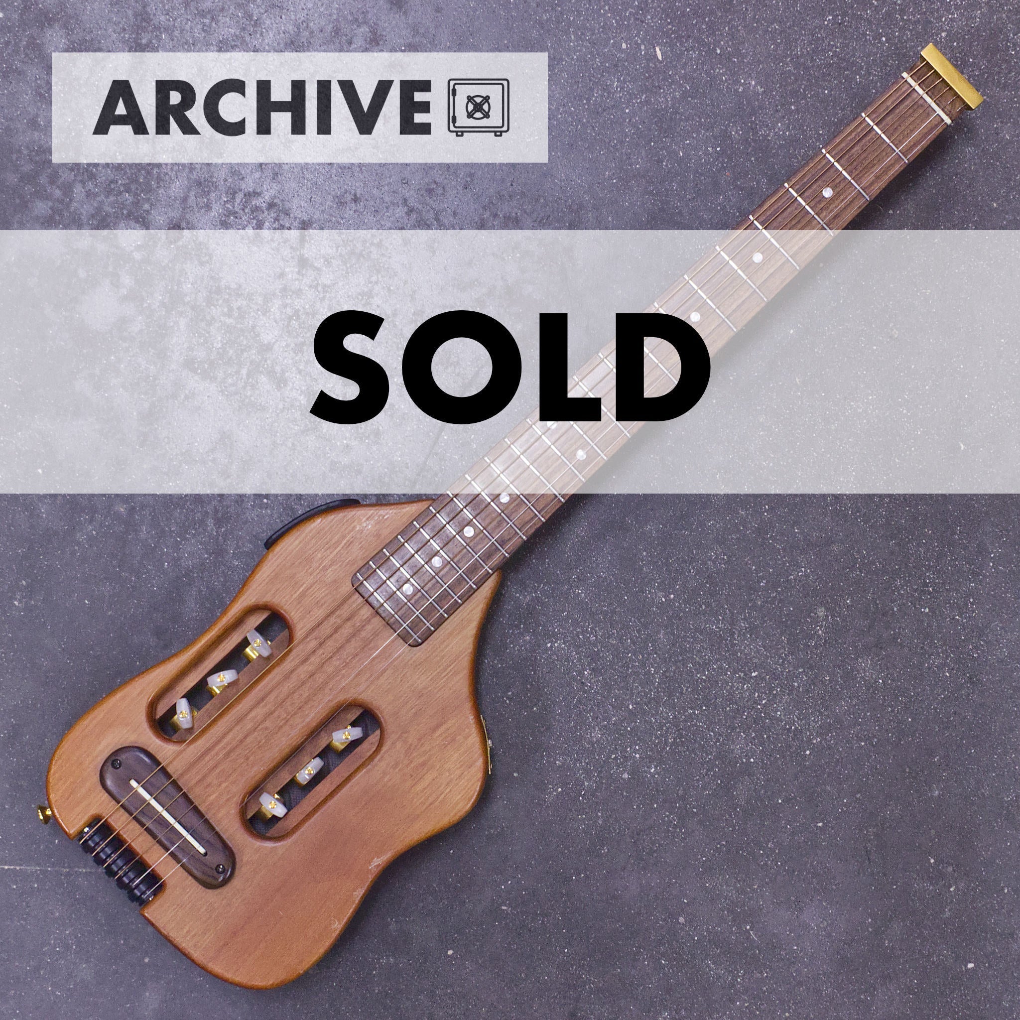 Archive-Original Escape Acoustic-Electric Guitar (Brown