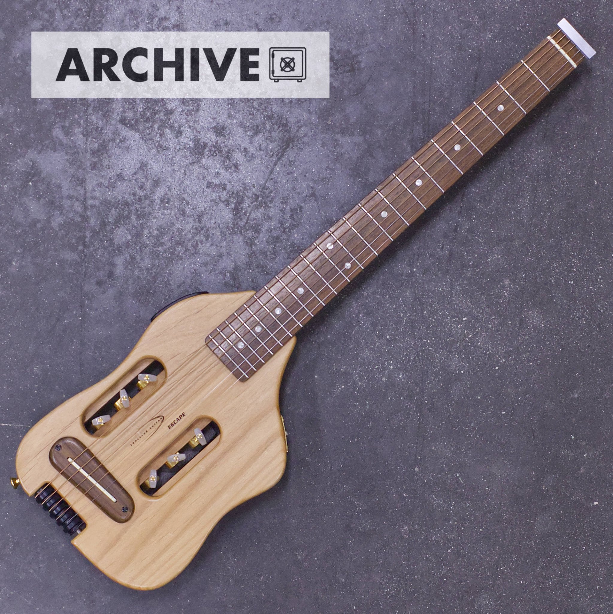Archive-Original Escape Acoustic-Electric Guitar (Natural) Acoustic Guitar