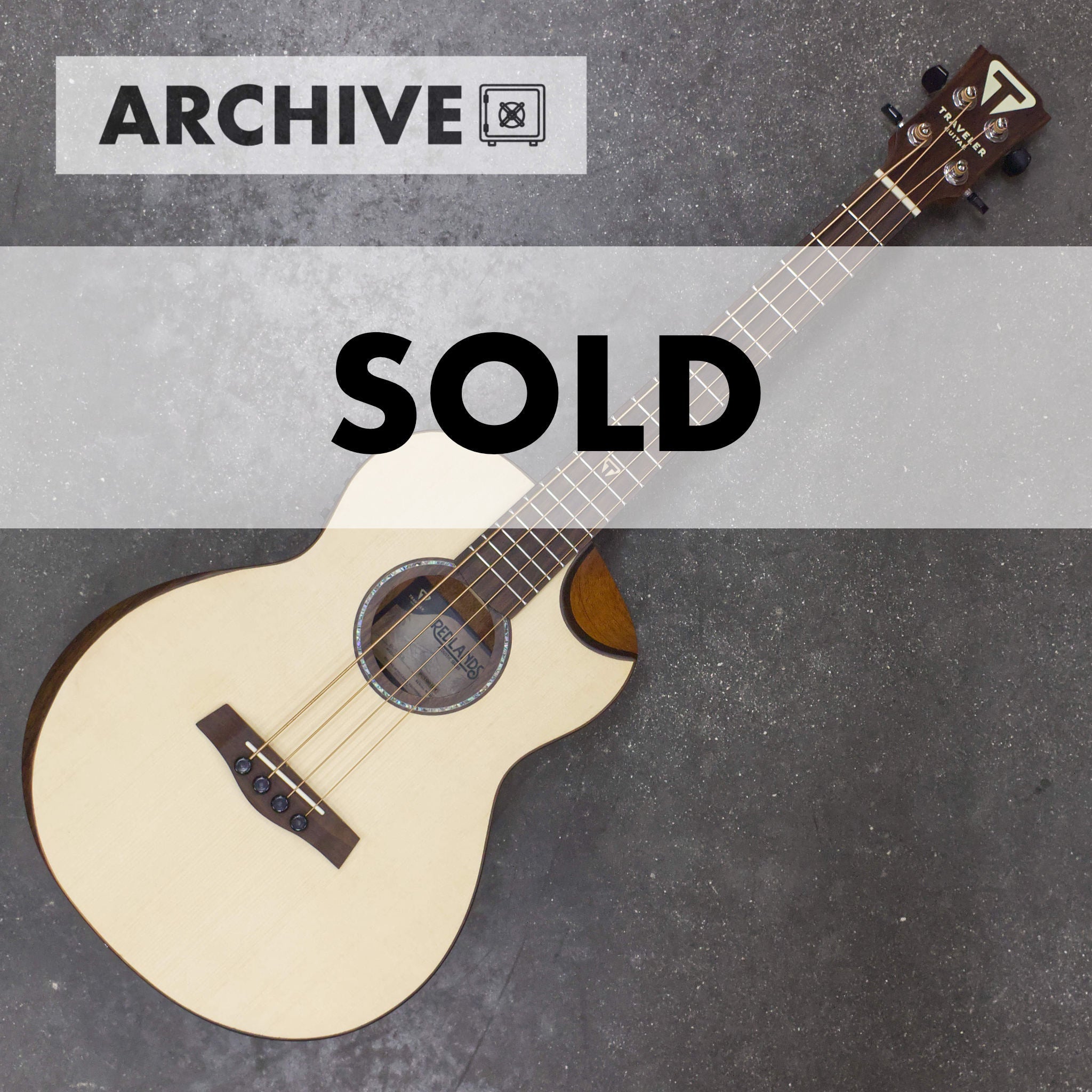 Archive-Redlands Concert Acoustic-Electric Bass (Spruce/Laurel) Acoustic Guitar