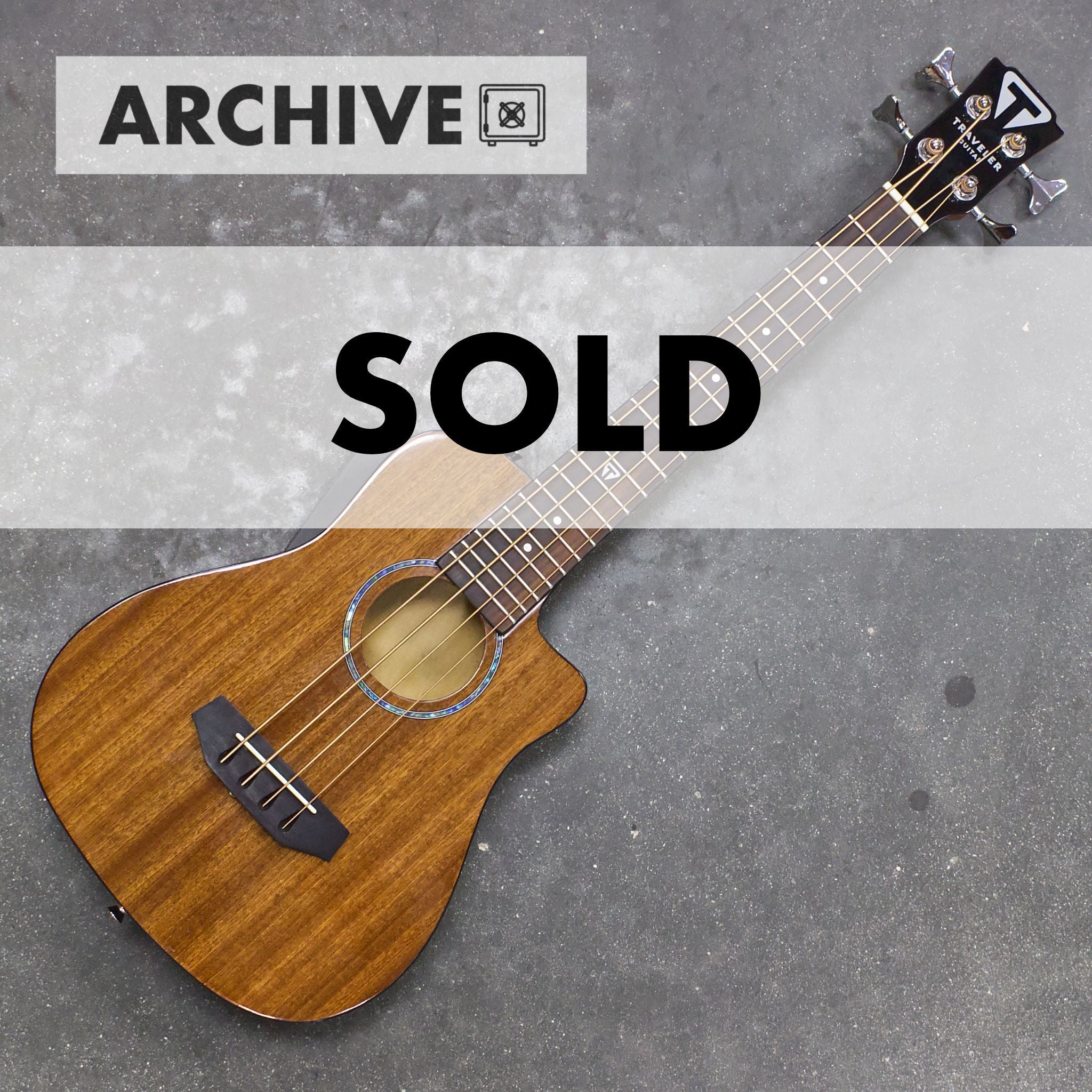 Archive-Redlands Mini Acoustic Bass (Mahogany) Acoustic Guitar