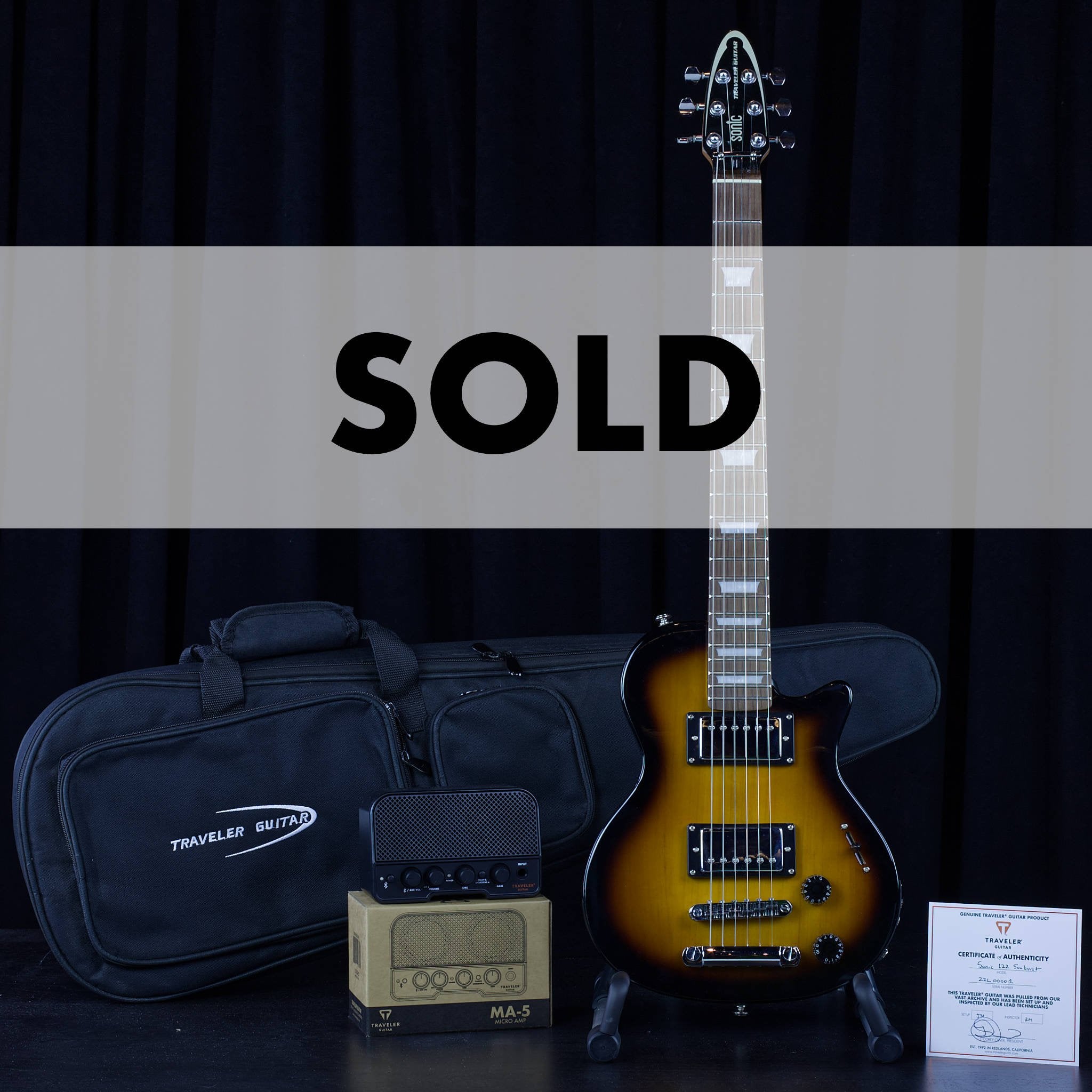 Archive-Sonic L-22 (Sunburst) Serial Number 001 Electric Guitar