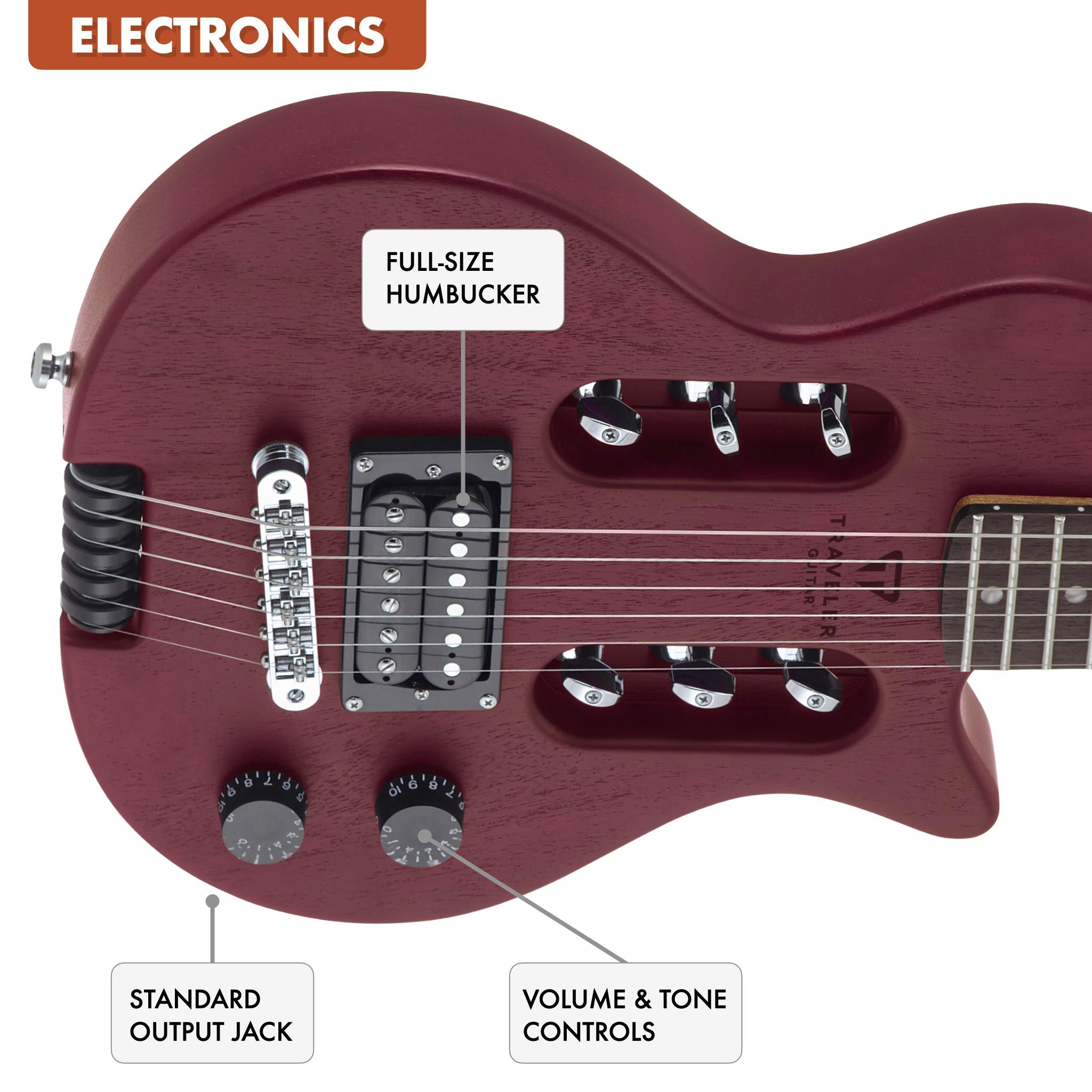 B-Stock EG-1 Studio (Red Satin) Electric Guitar