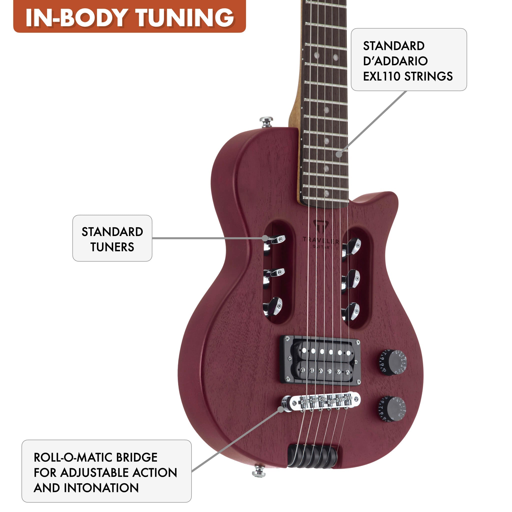 B-Stock EG-1 Studio (Red Satin) Electric Guitar