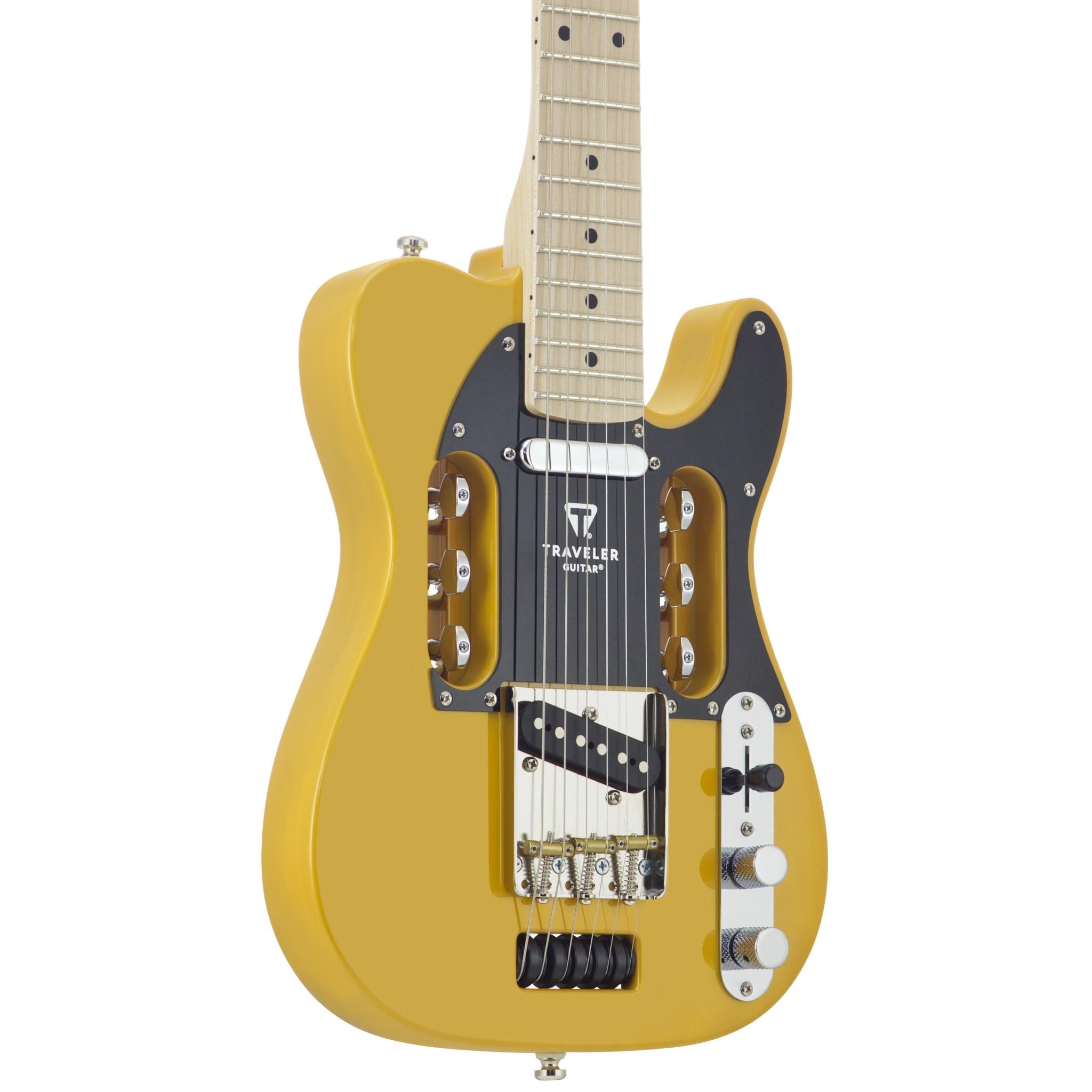 EG-3 Standard (Butterscotch Blonde) - Traveler Guitar® (front detail)