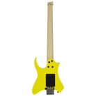 B-Stock Headless Vaibrant® Deluxe V88XHL (Electric Yellow) Electric Guitar