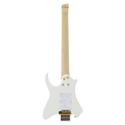 B-Stock Headless Vaibrant® Deluxe V88XHL (Frost White) Electric Guitar