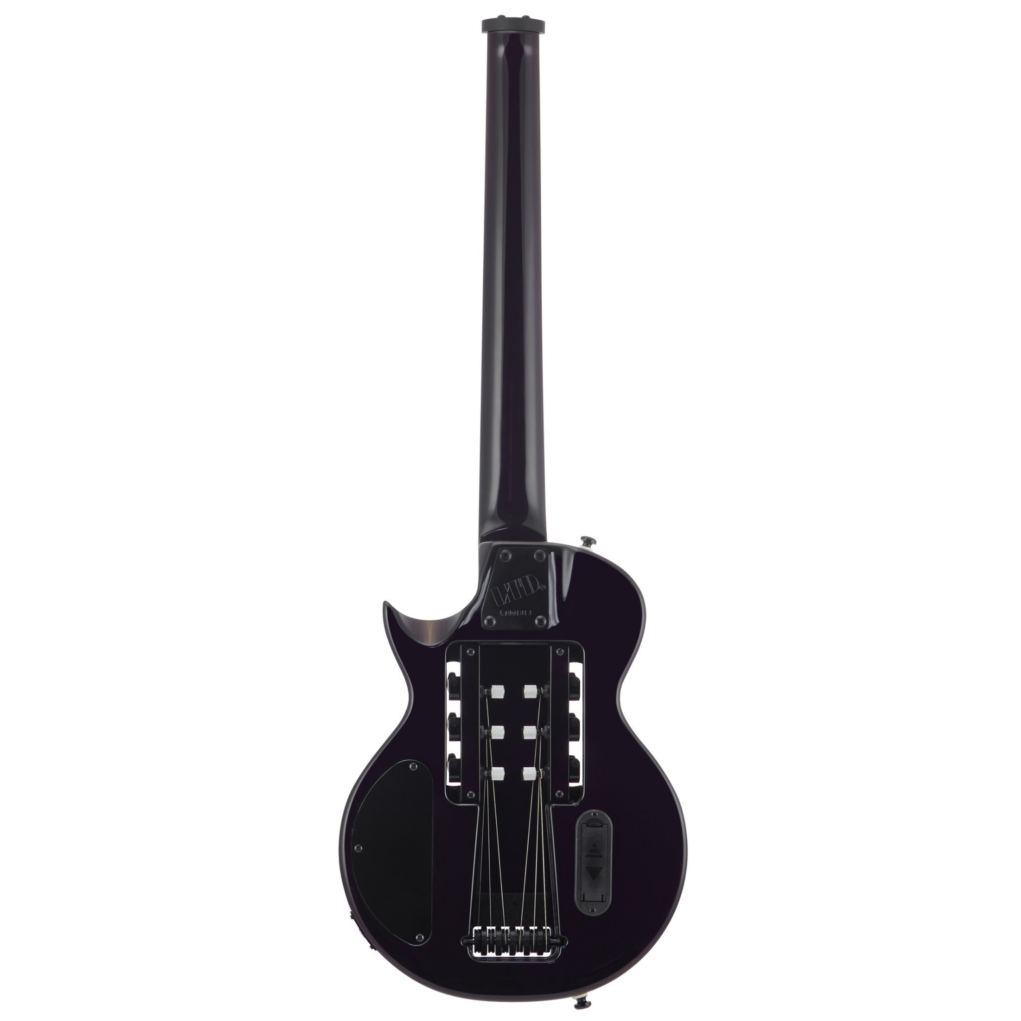 LTD EC-1 (Dark Brown Sunbursty) Electric Guitar - Traveler Guitar® (back)