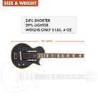 B-Stock LTD EC-1 V2 (Vintage Black) Electric Guitar