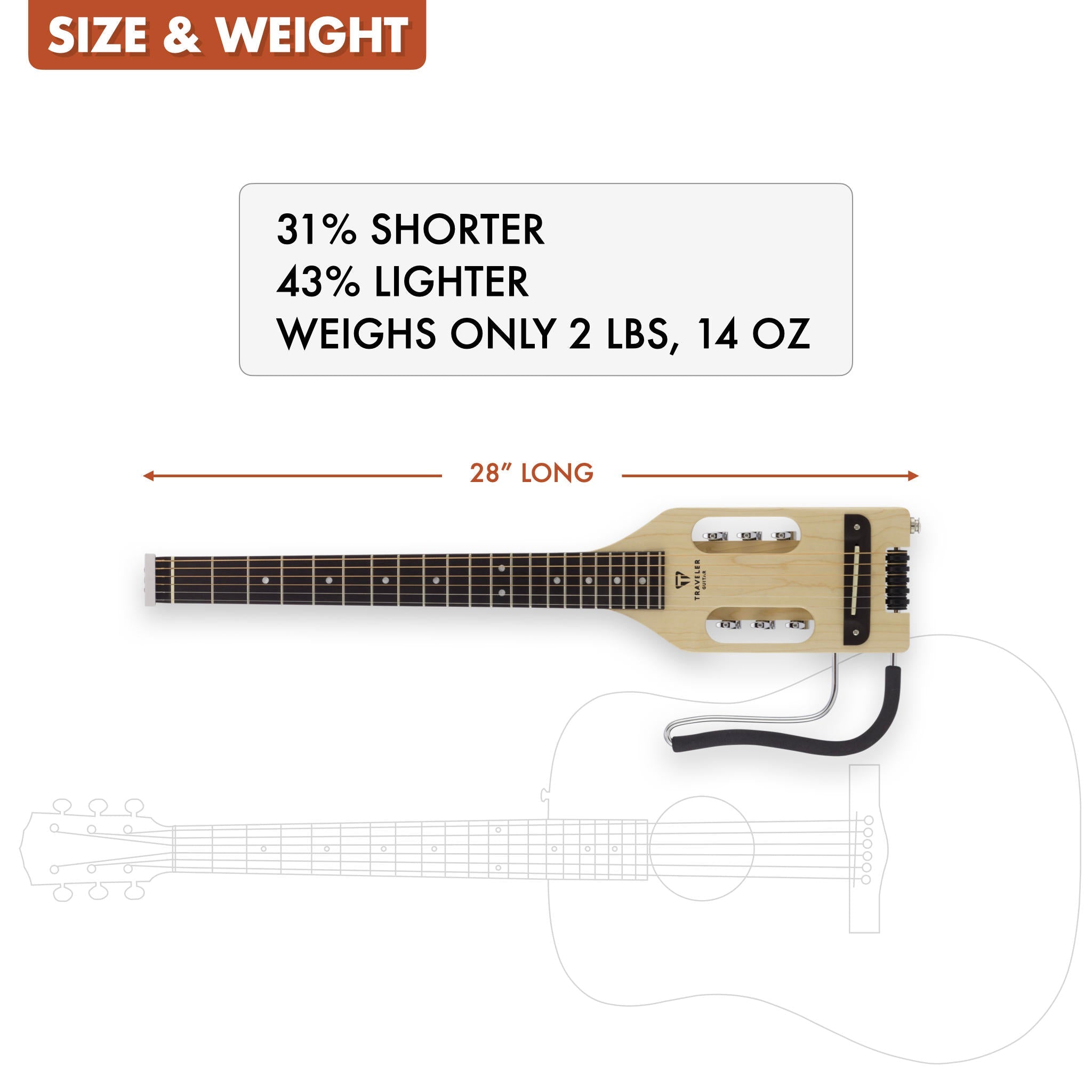 B-Stock Ultra-Light Acoustic Lefty (Maple) Acoustic Guitar