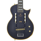 LTD EC-1 Deluxe (Vintage Black) Electric Guitar - Traveler Guitar® (front closeup)