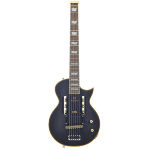 LTD EC-1 Deluxe (Vintage Black) Electric Guitar - Traveler Guitar® (front)