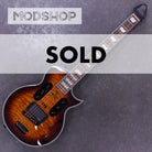 MOD SHOP EC-1 Deluxe (Dark Brown Sunburst w/ EMG 81) Electric Guitar