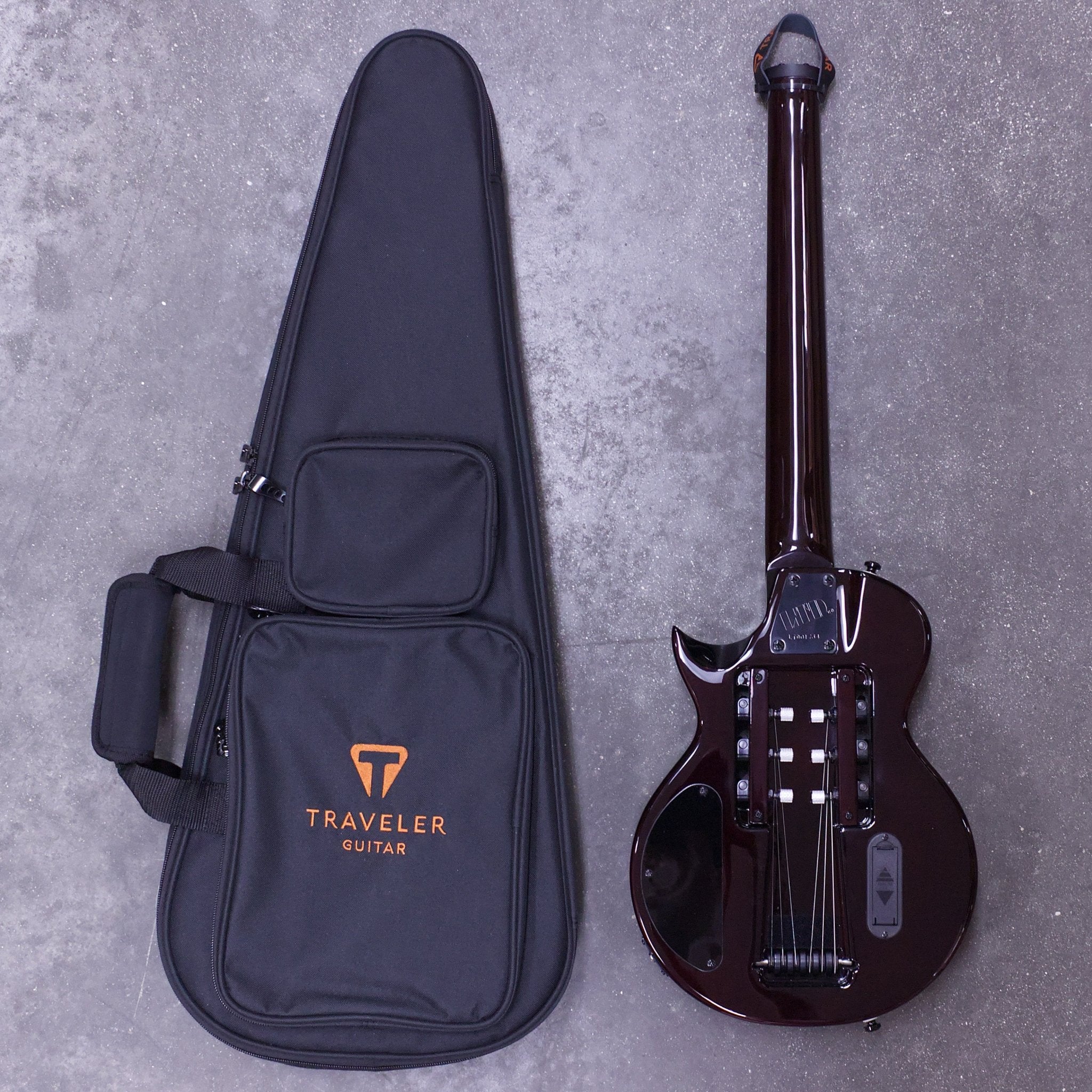MOD SHOP EC-1 Deluxe (Dark Brown Sunburst w/ EMG 81) Electric Guitar