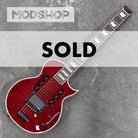 MOD SHOP-EC-1 Deluxe (See Thru Black Cherry w/ EMG 81) Electric Guitar