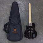 MOD SHOP-EG-1 Custom (Gloss Black/ Chrome Hardware/ Duncan Devastator) Electric Guitar