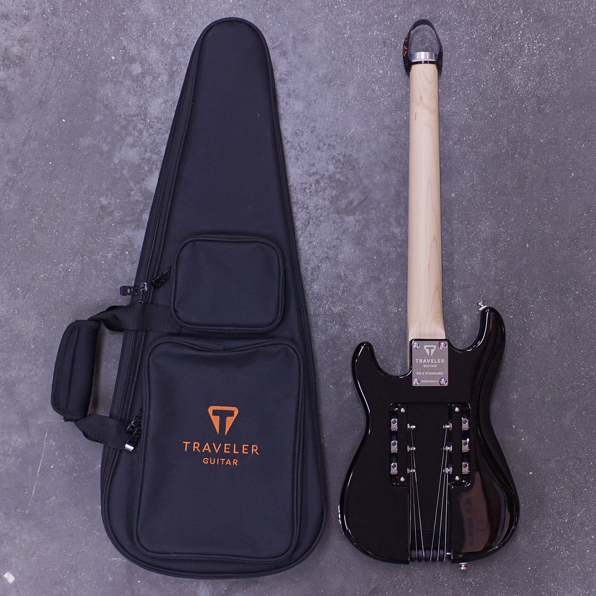 MOD SHOP EG-2 (Gloss Black/ Maple Fretboard) Electric Guitar