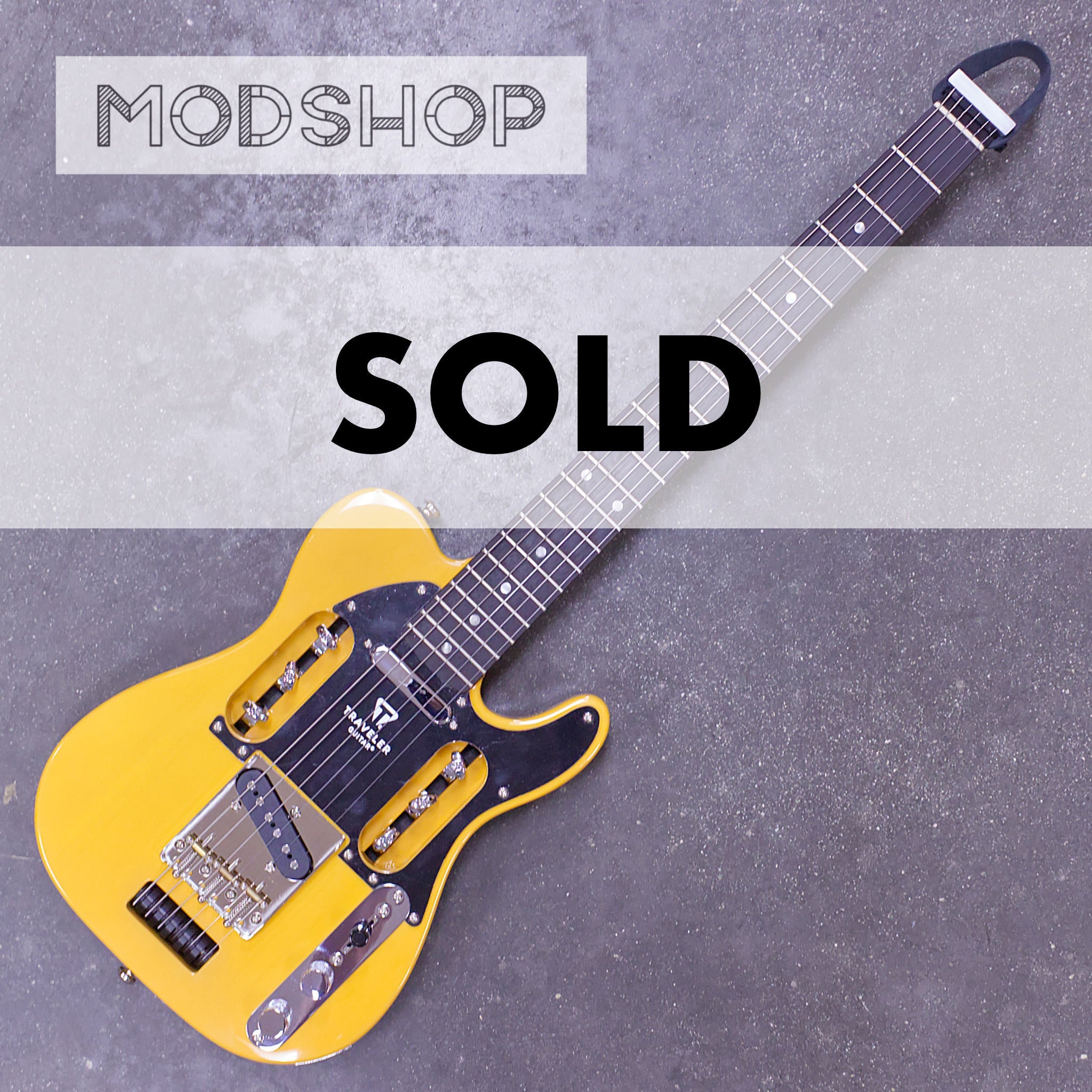 MOD SHOP-EG-3 (Butterscotch Blonde/ Rosewood Fretboard/ Locking Tuners) Electric Guitar