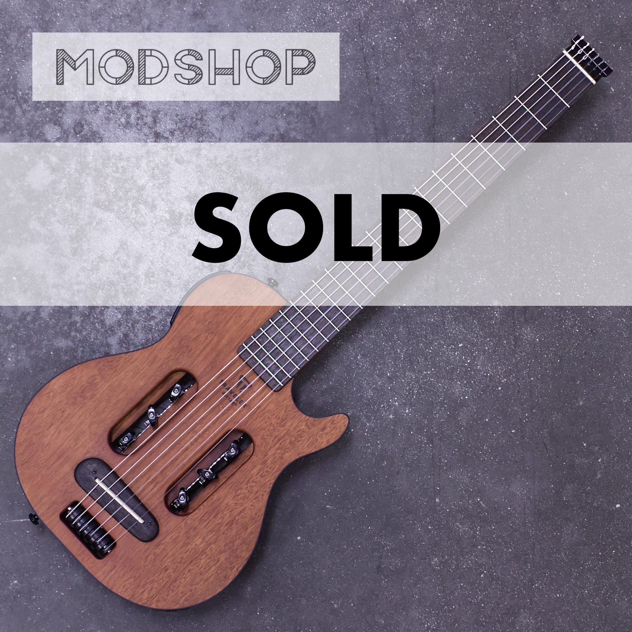 MOD SHOP-Escape Mark III Nylon (Mahogany) – Traveler Guitar®