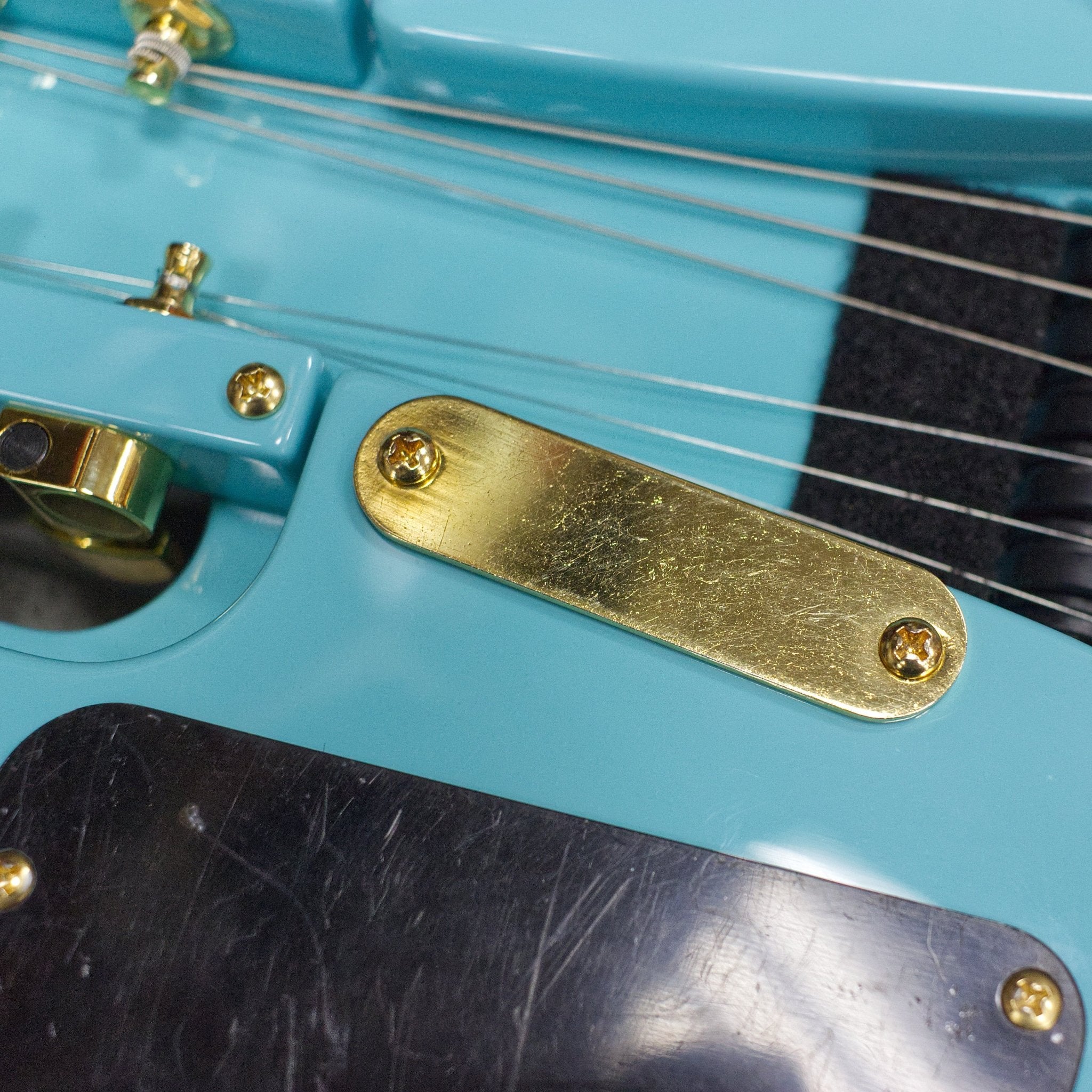 MOD SHOP-Speedster Deluxe (Classic Blue/ Gold Hardware) Electric Guitar