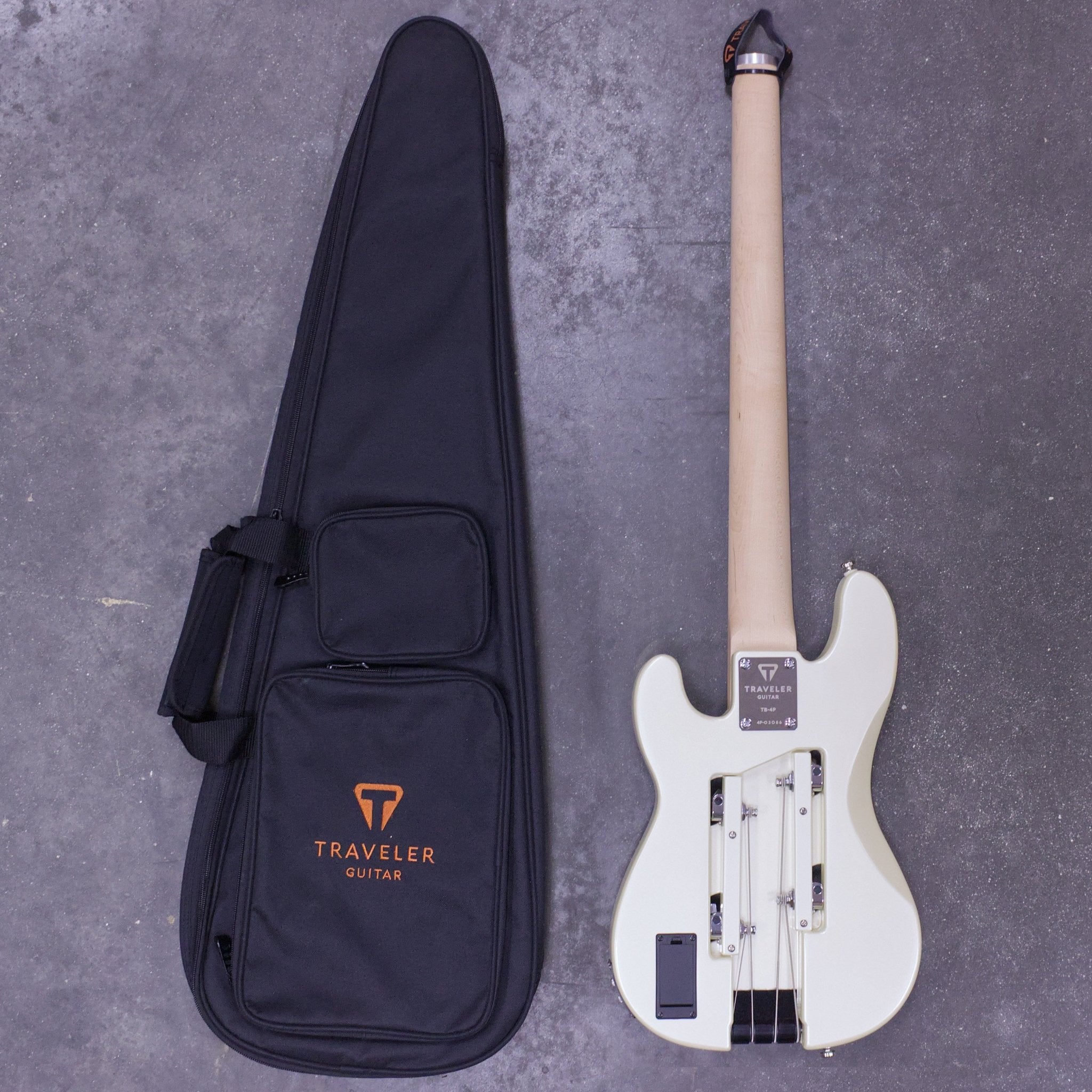 MOD SHOP TB-4P Bass (Pearl White / Maple Fretboard) Bass