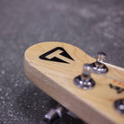 MOD SHOP-Travelcaster Deluxe (Gloss White/ Walnut/ SSS) Electric Guitar