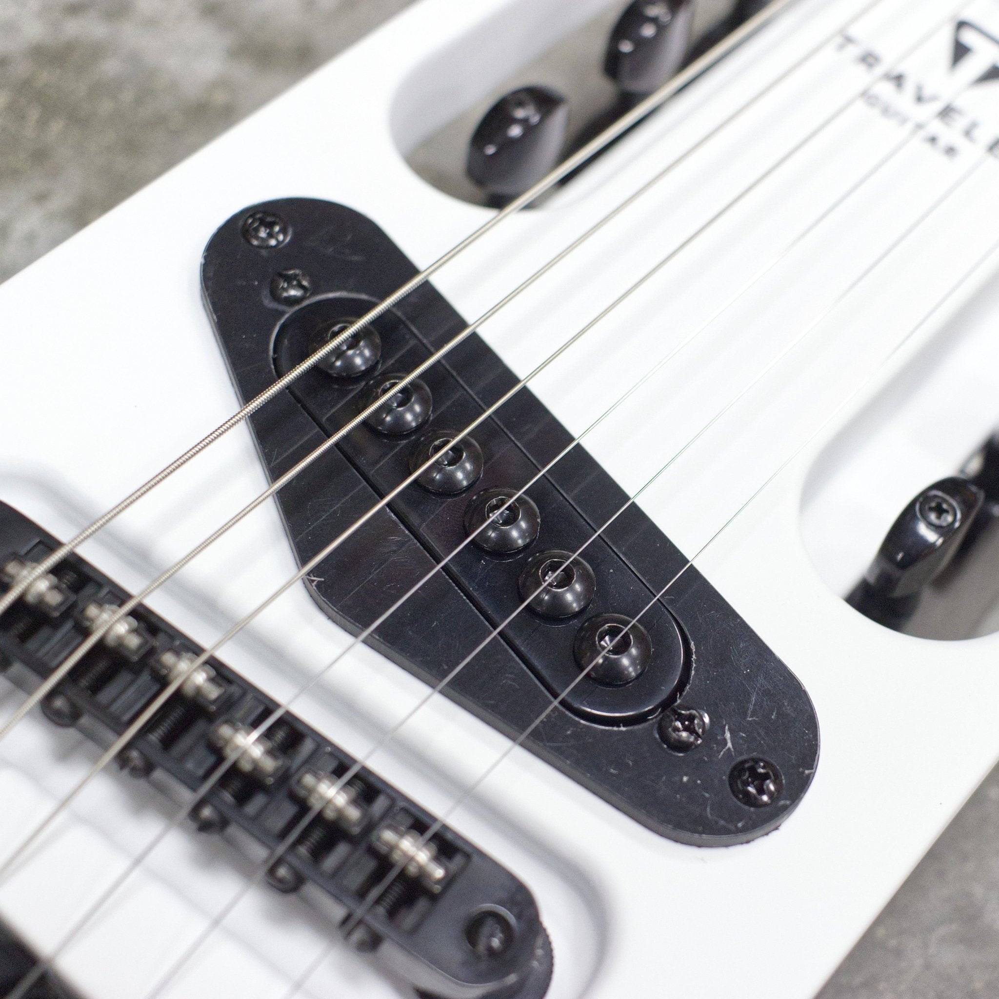 MOD SHOP-Ultra-Light Electric (Satin White/ Black Hardware/ Locking Tuners) Electric Guitar