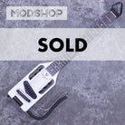 MOD SHOP-Ultra-Light Electric (Satin White/ Black Hardware/ Locking Tuners) Electric Guitar