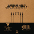 Phosphor Bronze Light Acoustic Guitar Strings Accessory