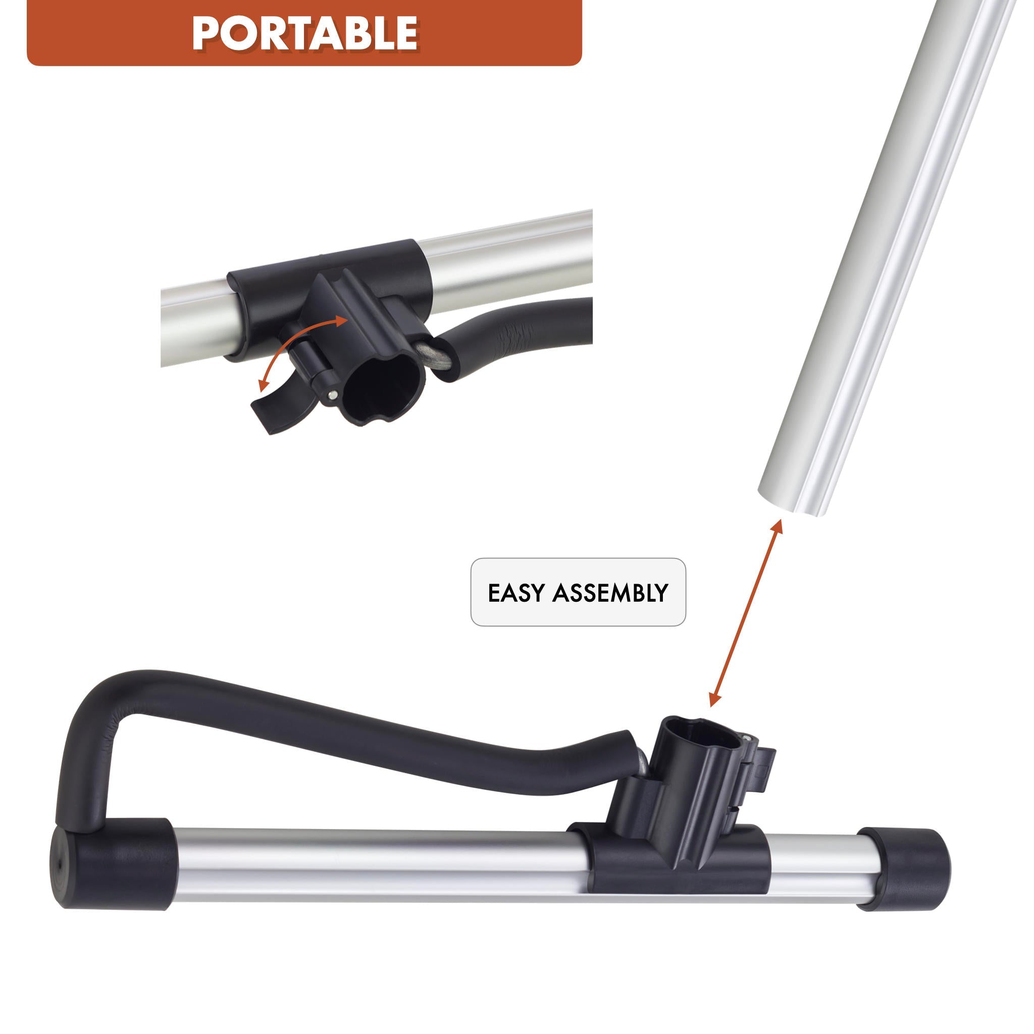 Portable Folding Guitar Stand with Gig Bag Accessory