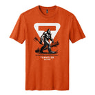 The World's Most Adventurous Guitars℠ (Sasquatch Tee) Deep Orange Apparel