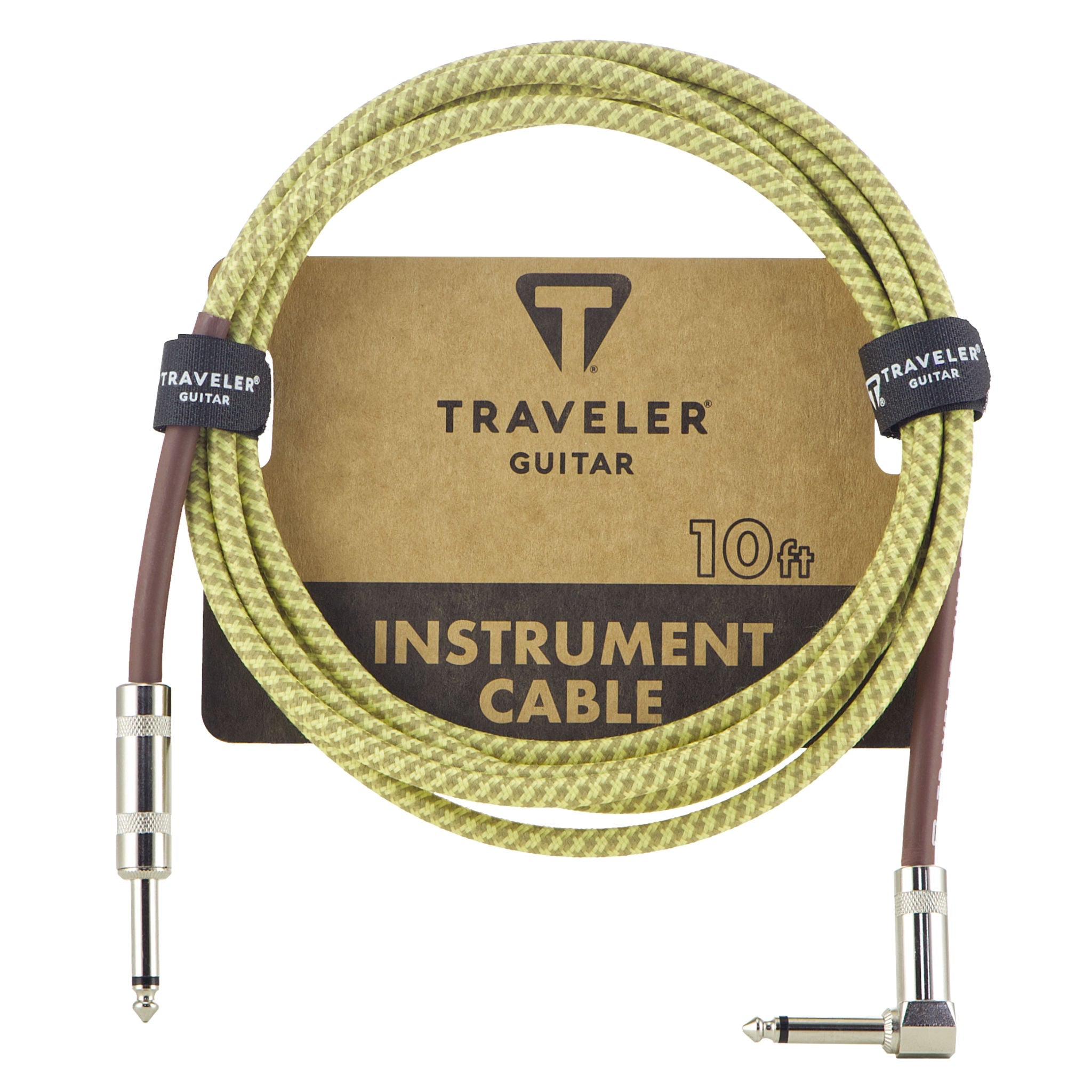 Traveler Guitar 10ft. Braided Instrument Cable Accessory