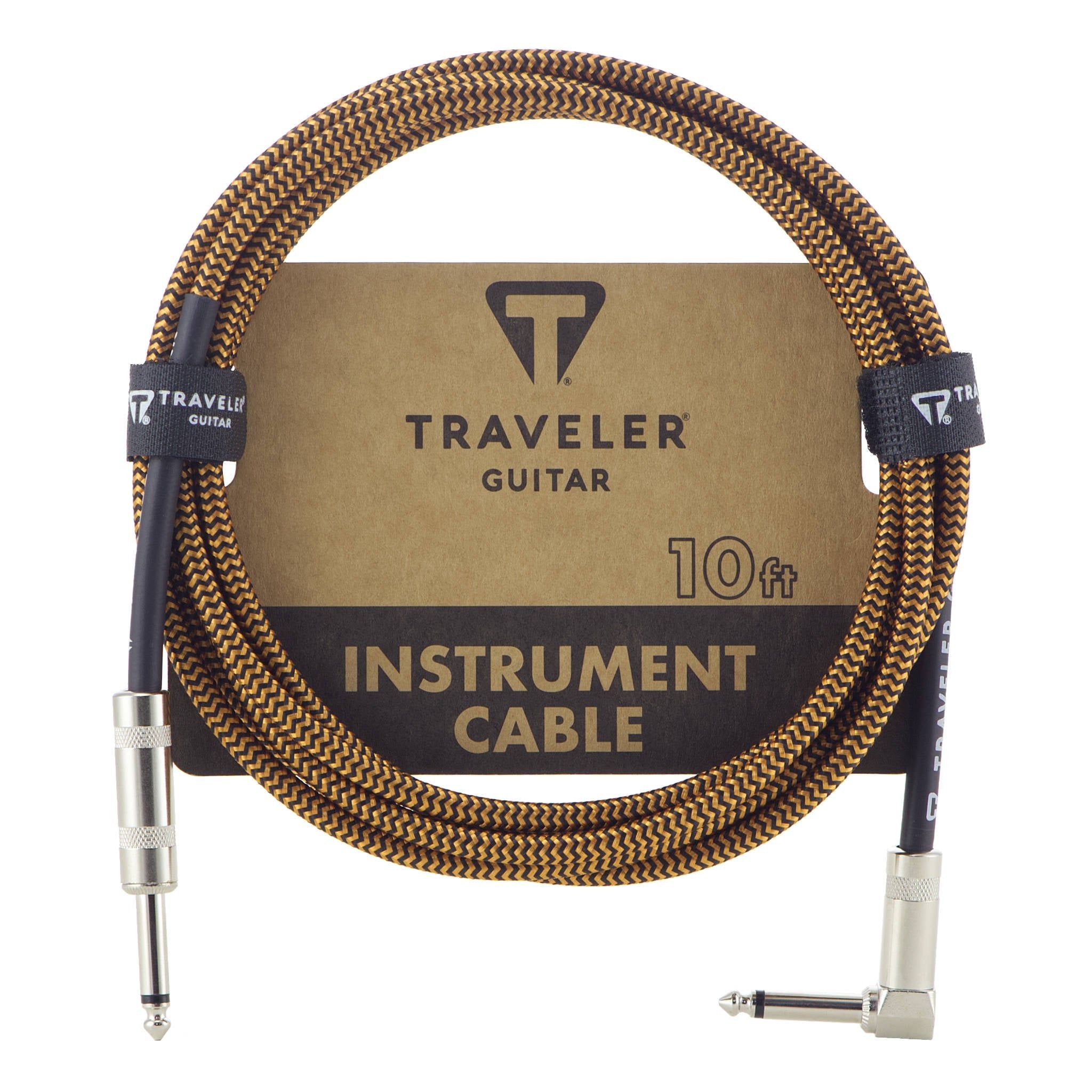 Traveler Guitar 10ft. Braided Instrument Cable Accessory
