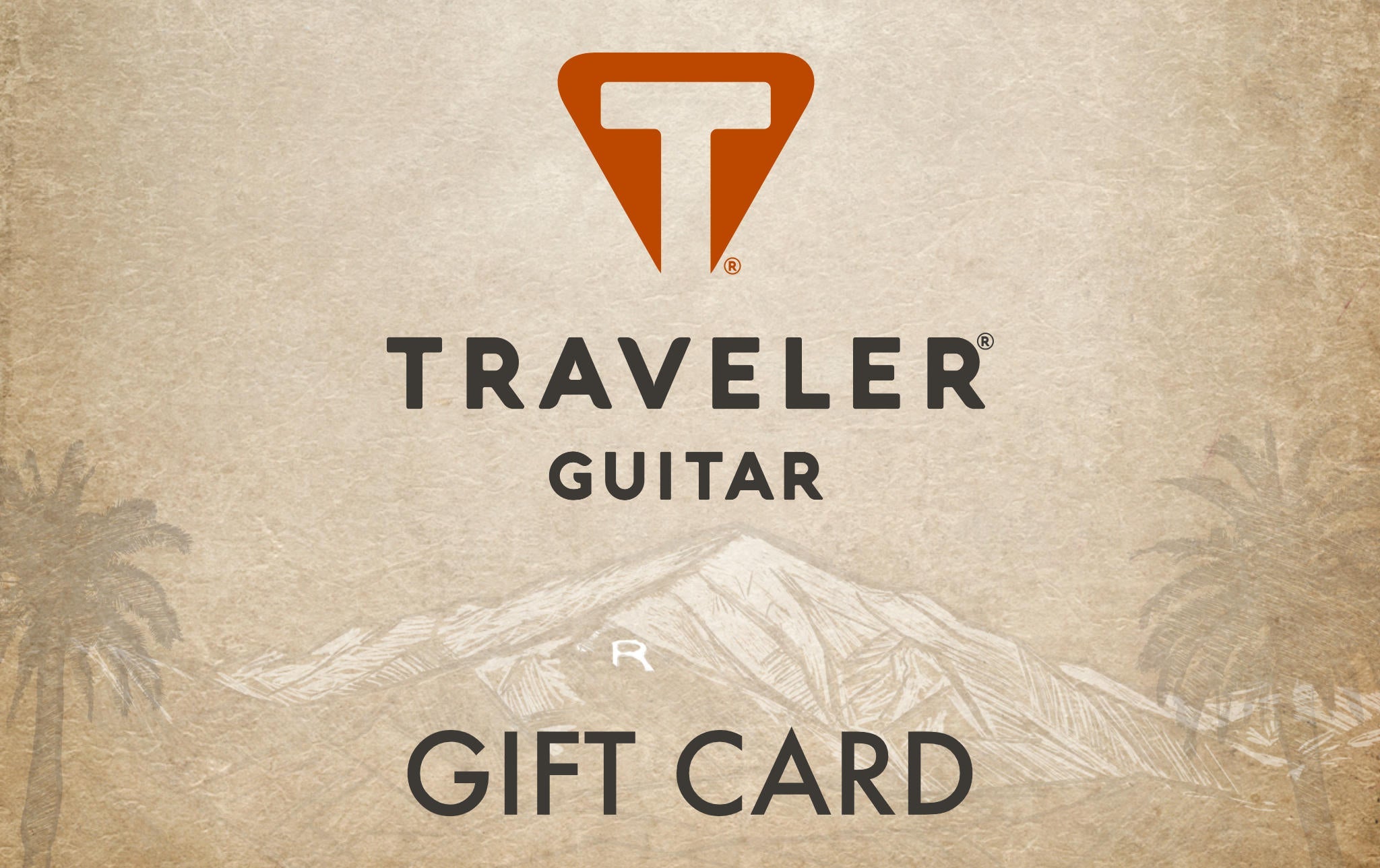 Traveler Guitar Gift Card GIFT CARD