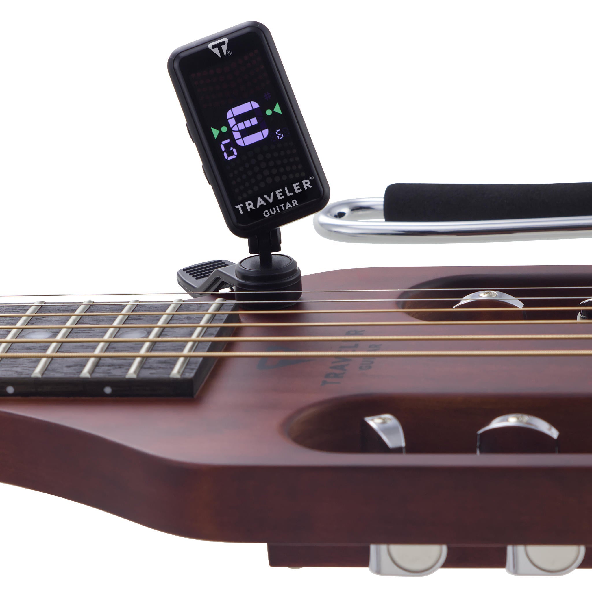 Traveler Guitar TGT-1 Clip On Acoustic & Electric Guitar Tuner Accessory