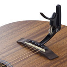 Universal Capo with Pick Holder, Bridge Pin Puller, & Gig Bag Accessory
