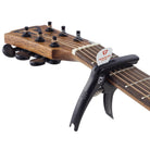 Universal Capo with Pick Holder, Bridge Pin Puller, & Gig Bag Accessory