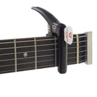 Universal Capo with Pick Holder, Bridge Pin Puller, & Gig Bag Accessory