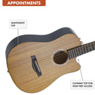 Used Redlands Mini (Mahogany) Acoustic Guitar