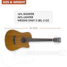 Used Redlands Mini (Mahogany) Acoustic Guitar